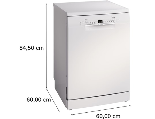 BOSCH - Lave vaisselle 60 cm SMS2HTW02E, Série 2, SpeedPerfect+