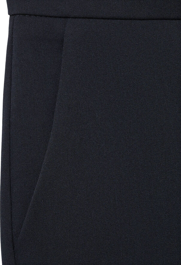 MANGO Straight suit trousers Navy
