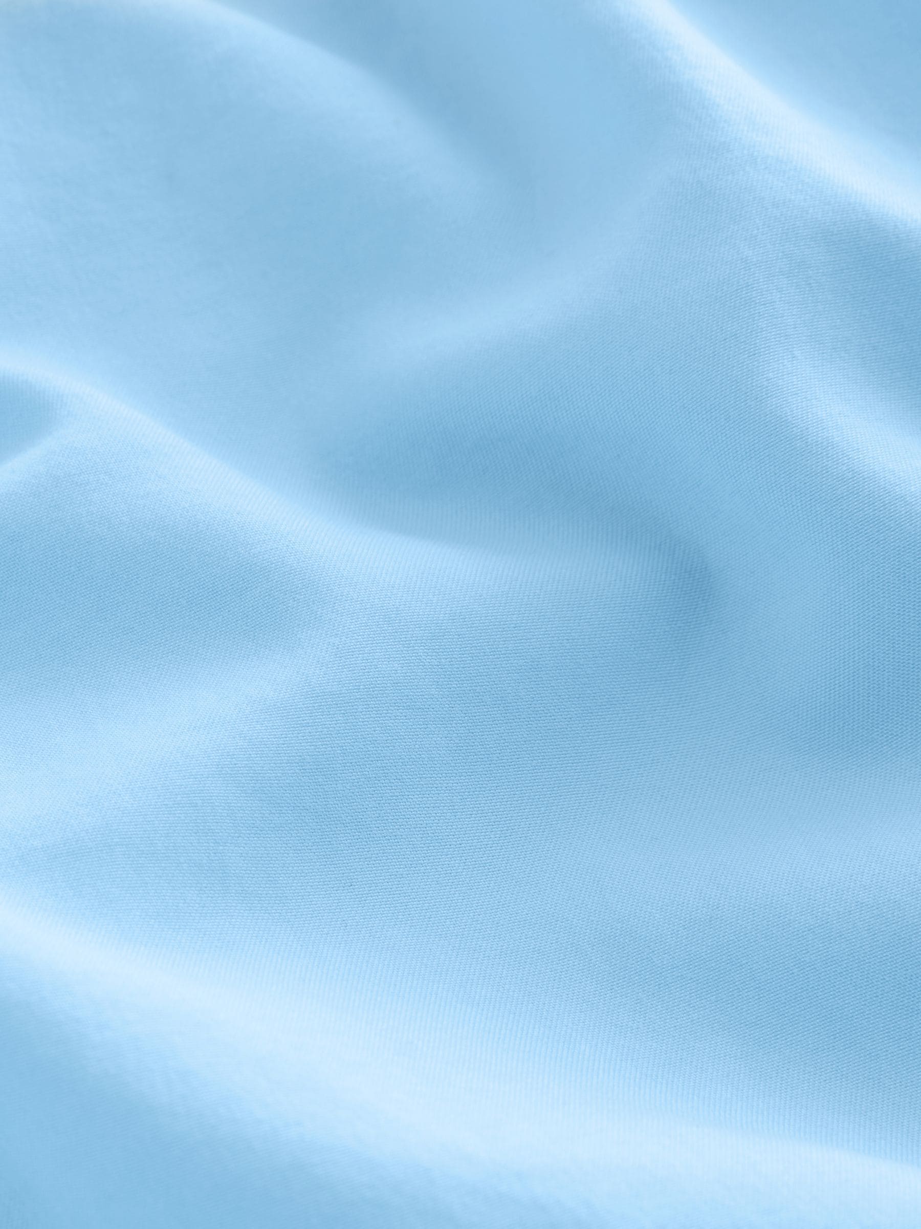 Navy Blue/Light Blue - Zwembroek met contrasterende tailleband