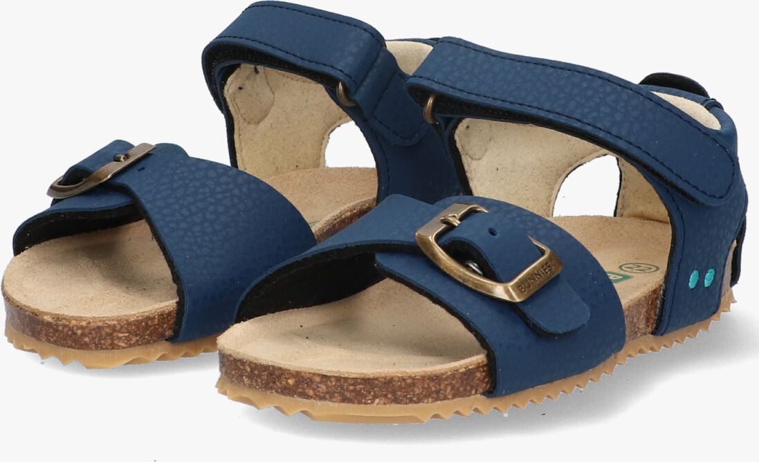 BUNNIESJR blauwe bunniesjr sandalen briz beach