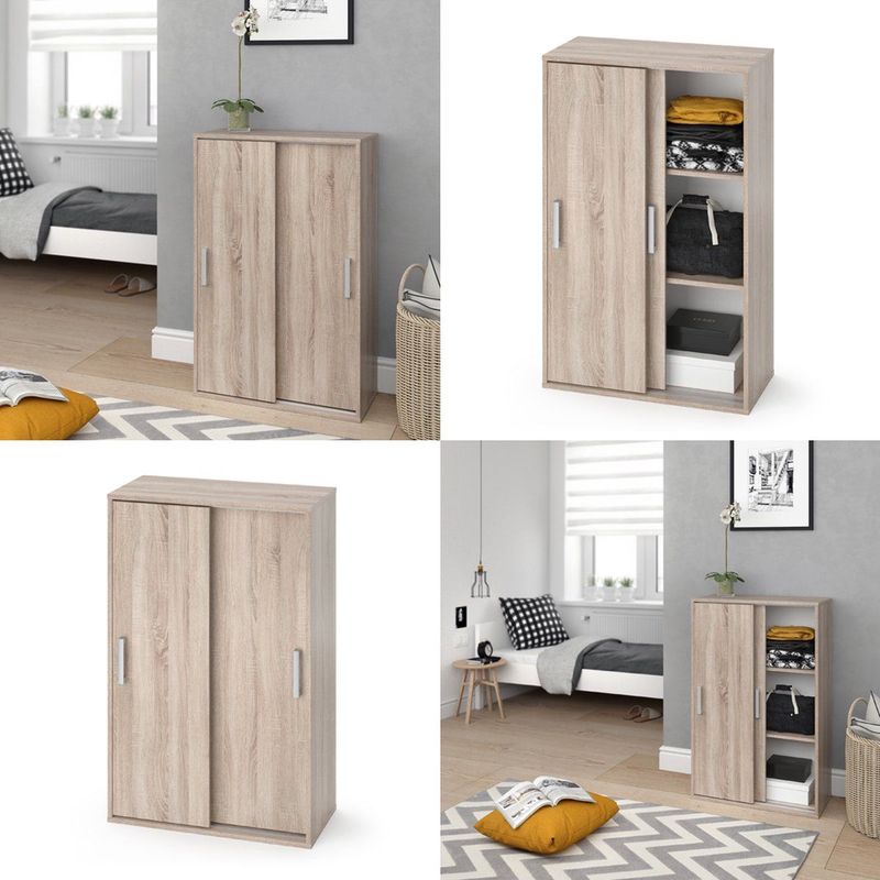 Vicco - Falk Kledingopslagkast - Sonoma - 68 x 108.5 cm - Schuifdeursysteem