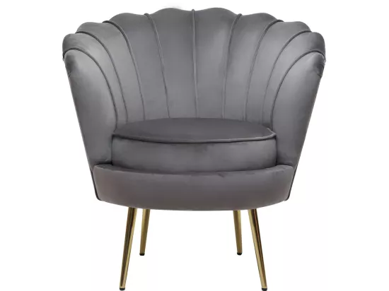 Fauteuil en velours 