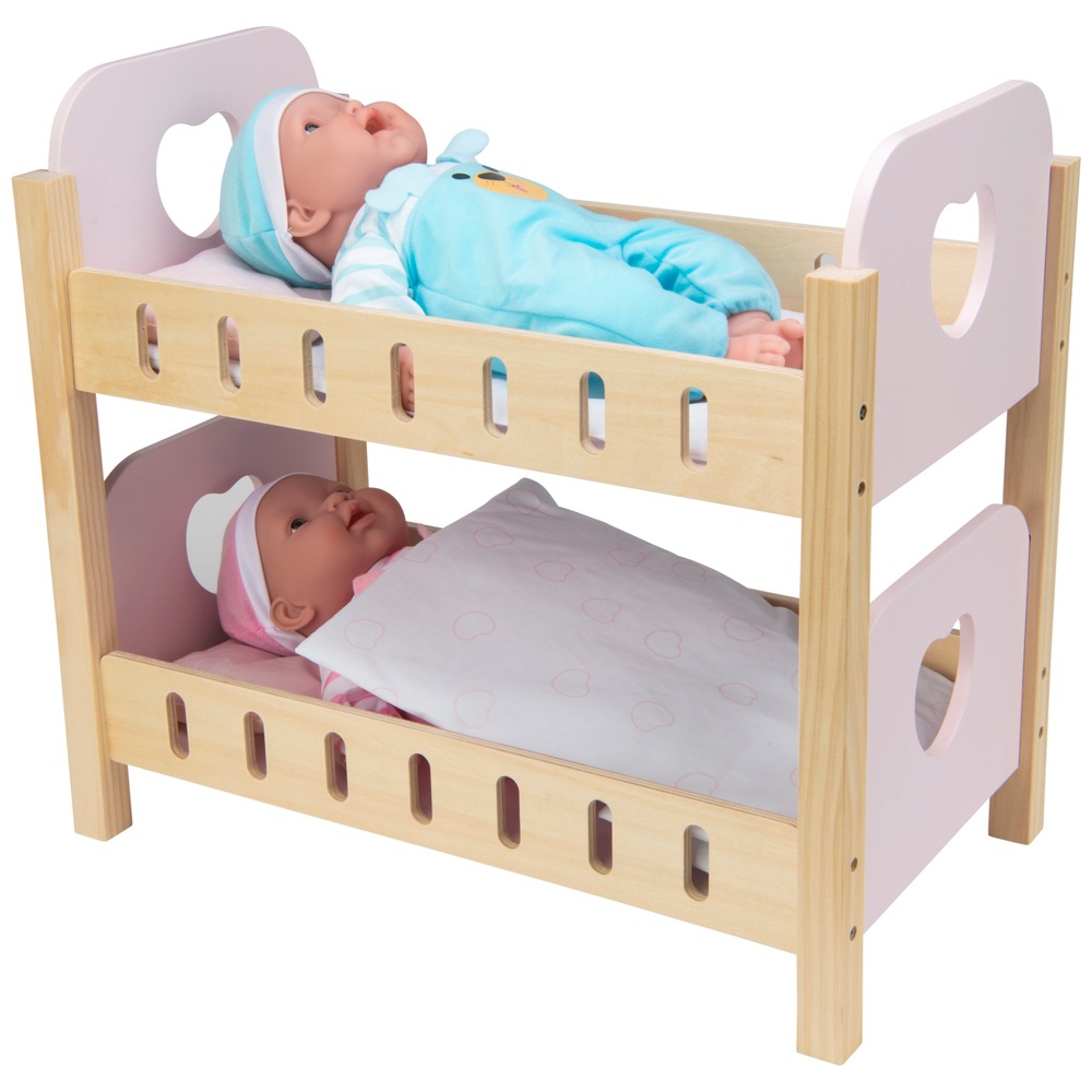 Etagenbett „Dimples Wooden Love Heart“