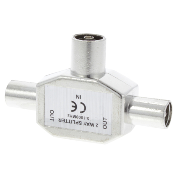 Q-Link coax splitter tv 1 female/2 male