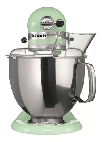 Batedeira com pedestal KitchenAid Artisan KEA33 contour silver 60 Hz 127 V