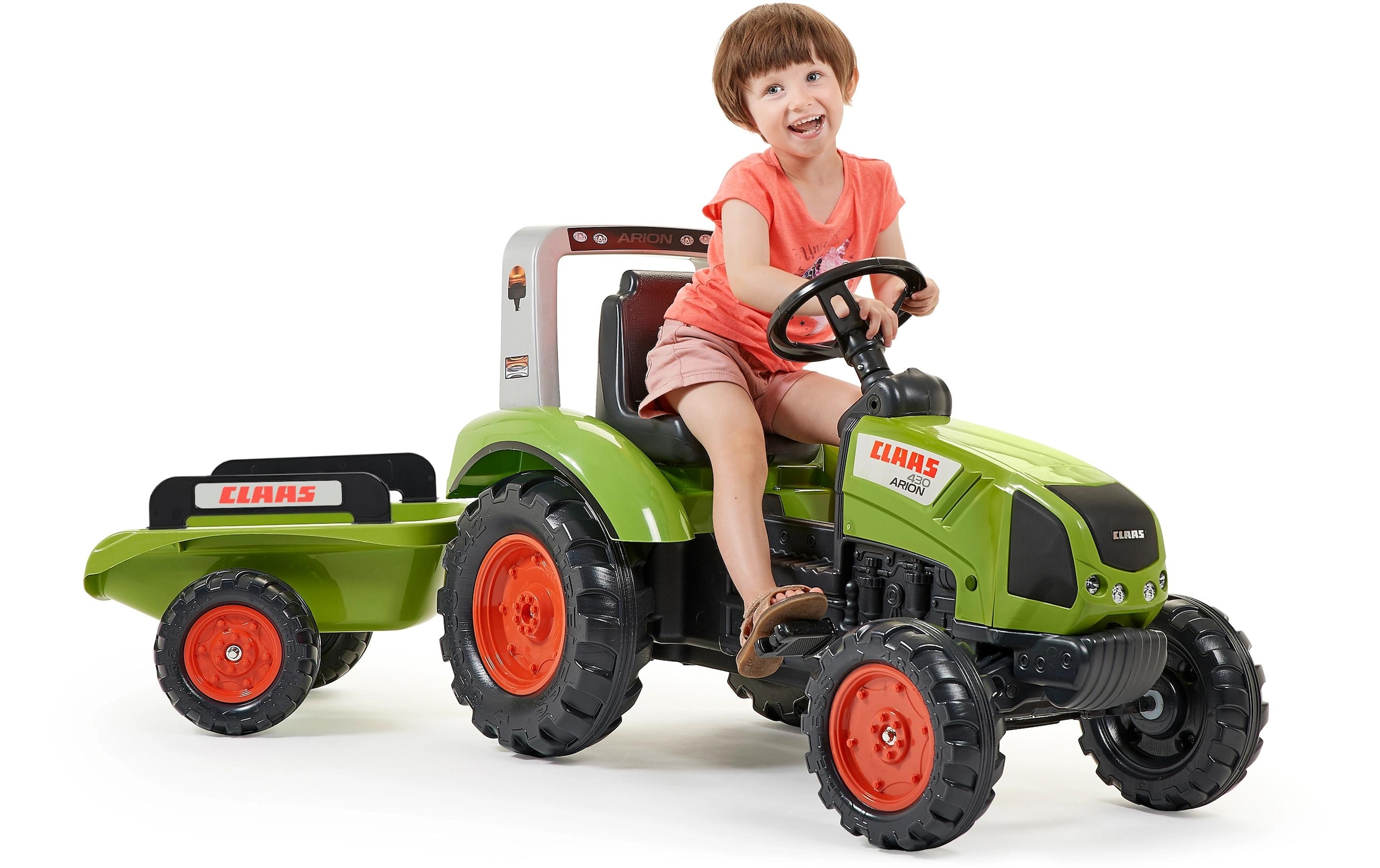 Falk Rutscherauto »Claas Traktor + Anh. L«
