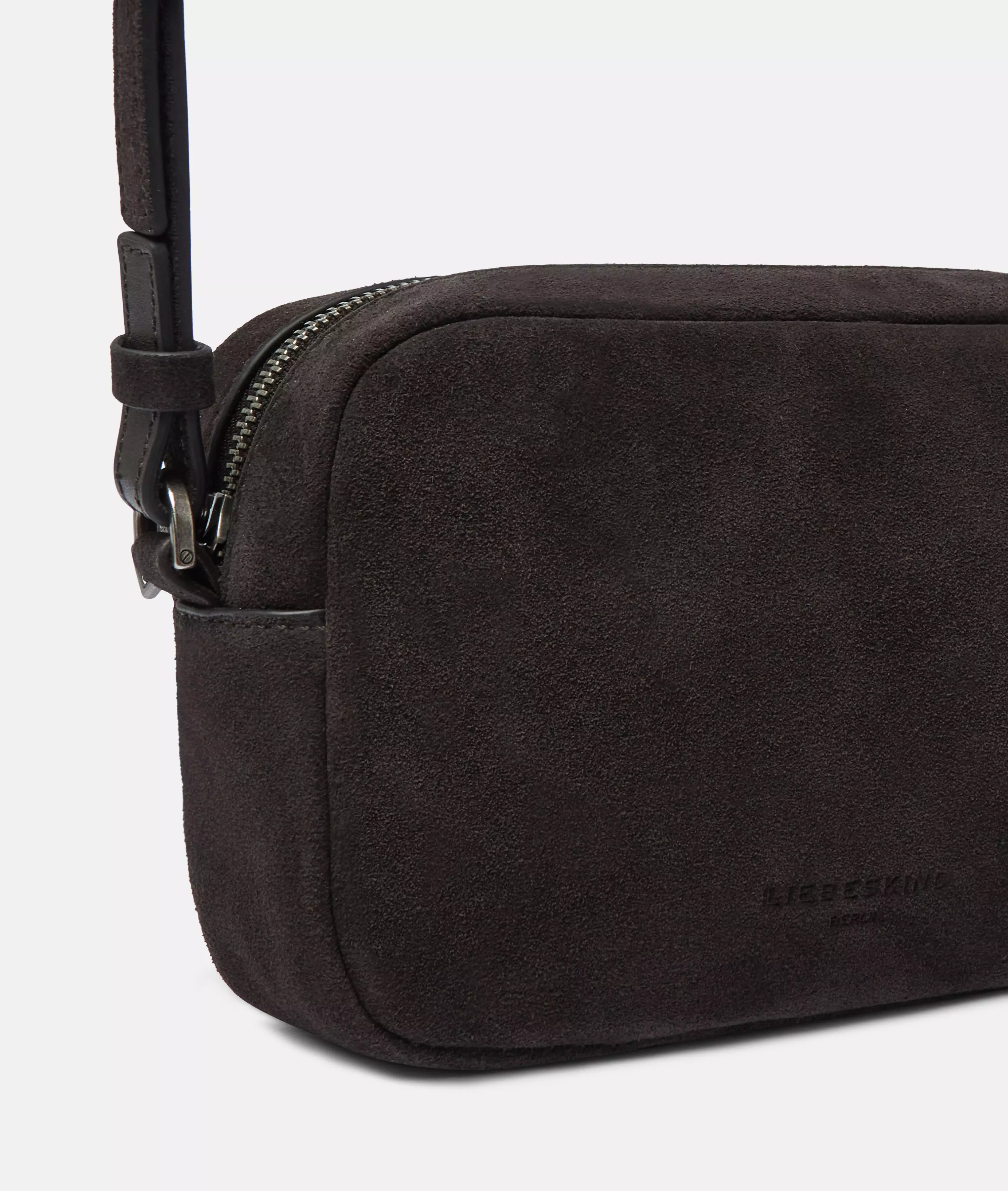 Crossbody Handy shoulder bag made from soft suede