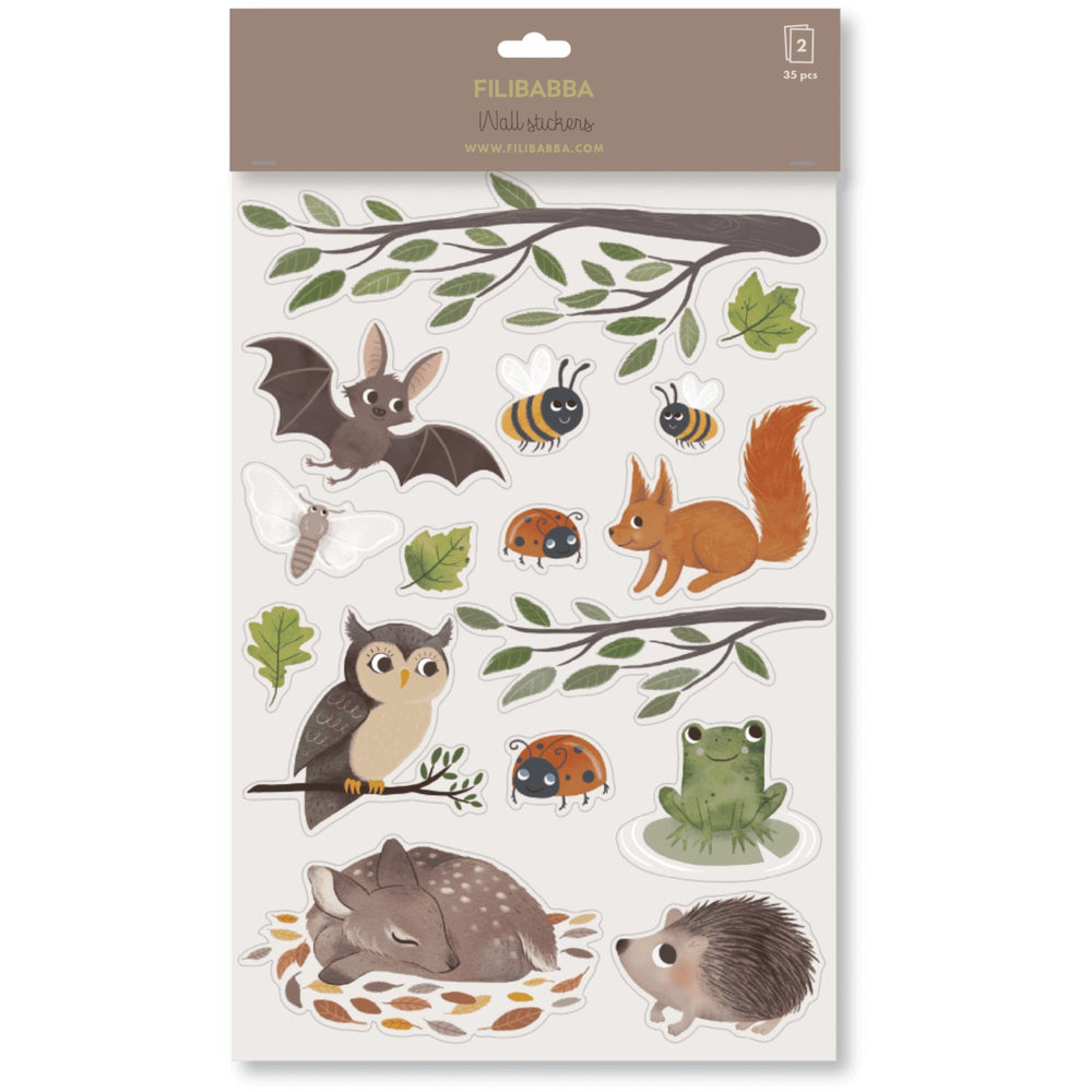 Køb FILIBABBA Forest Friends Wallstickers