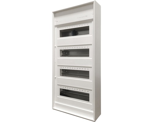 Hager VA48CN opbouw verdeeldoos, 4 rijen, HxBxD 640x305x96,5 mm