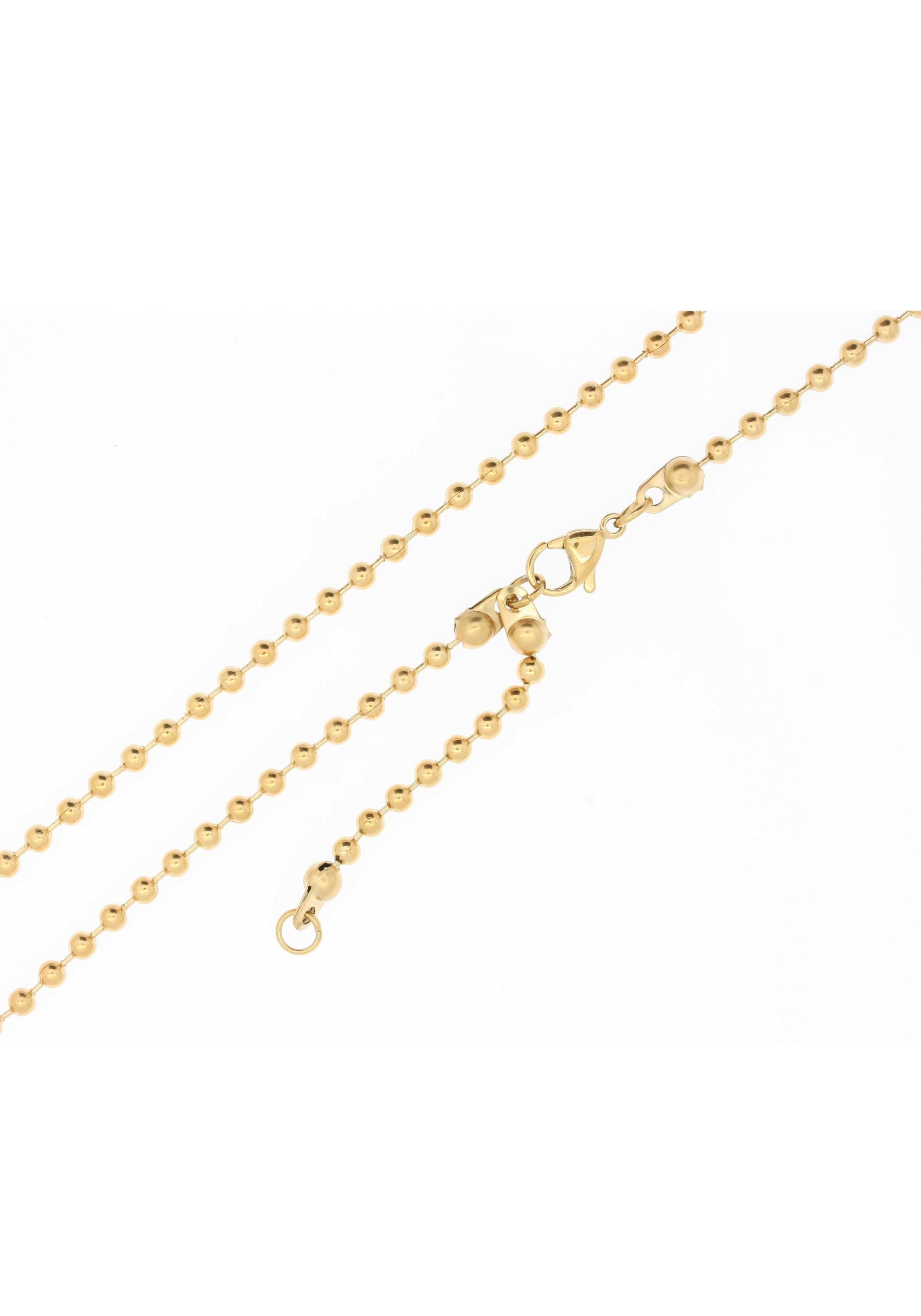Firetti Edelstahlkette »Schmuck Geschenk Kugelkettengliederung, 3,0 mm breit« Made in Germany