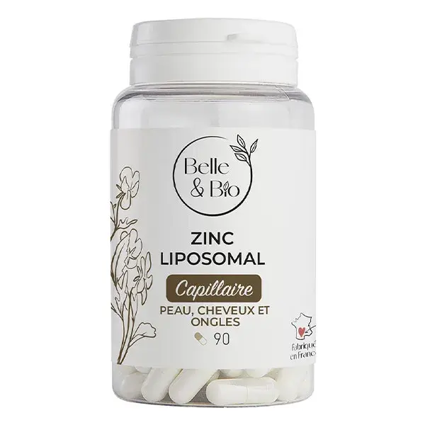 Belle & Bio Tratamento Capilar e Unhas com Zinco Lipossomal - 3 Meses - 90 Cápsulas