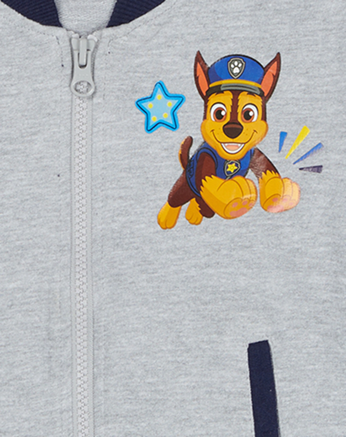 College-Jacke PAW PATROL in grey melange