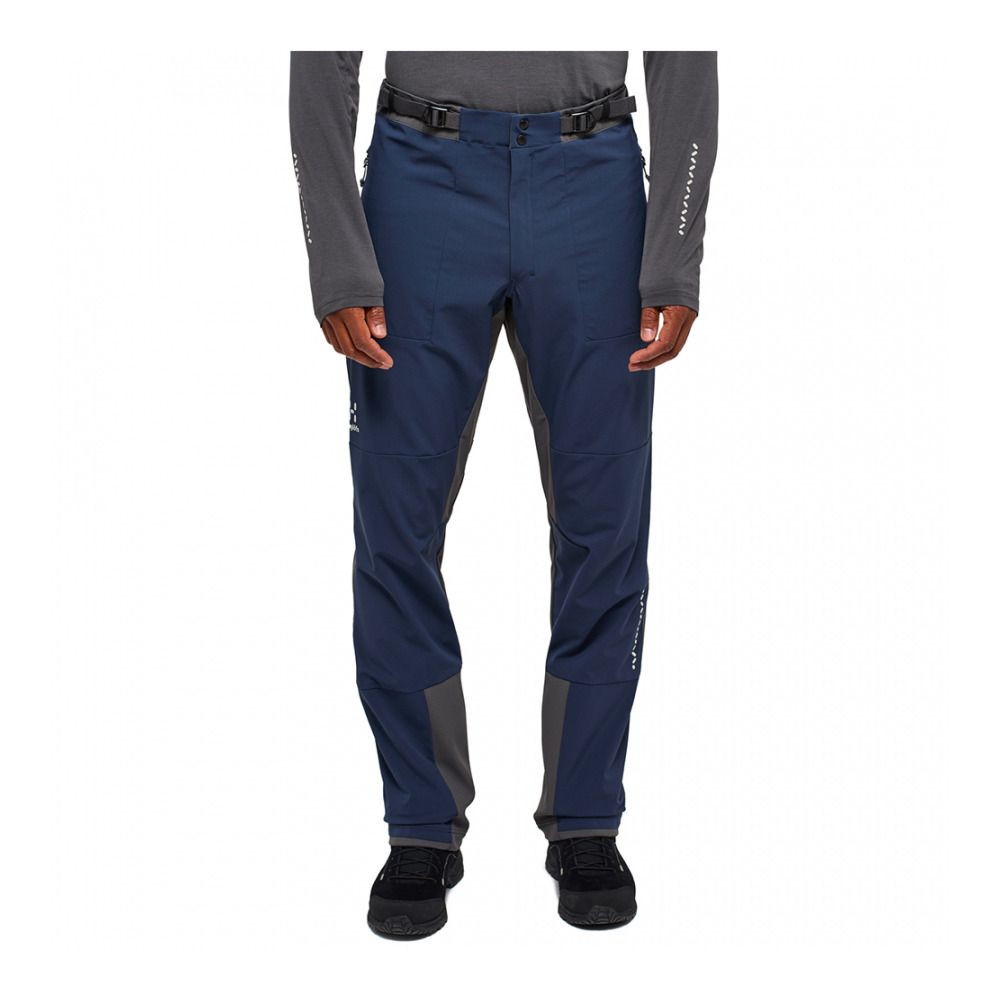 Haglöfs L.I.M QUIVER - Pantalon randonné Homme tarn blue/magnetite