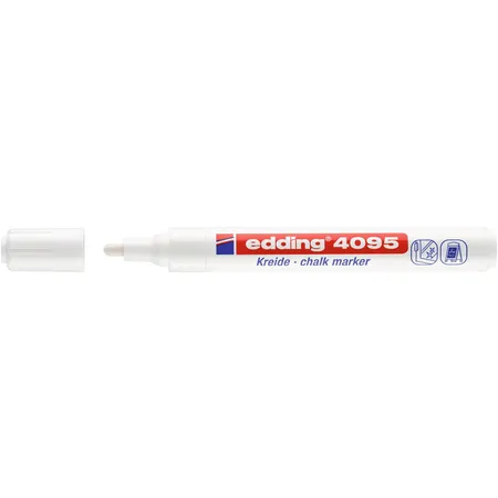 edding 4095 Kreidemarker, 2-3mm, weiß