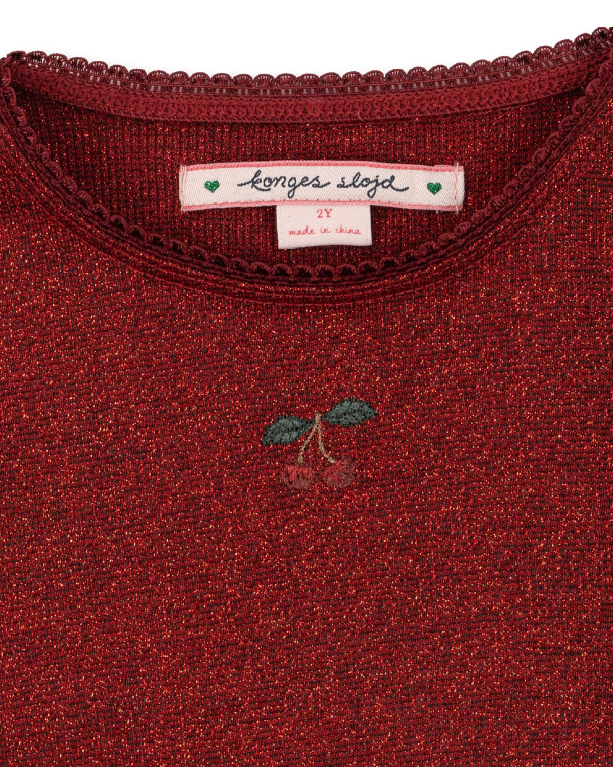 Trøye Barn m/ Glittertrå | Roli Blouse