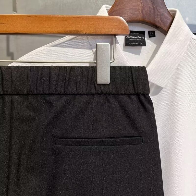 farrahces - Effen shorts met trekkoordtaille