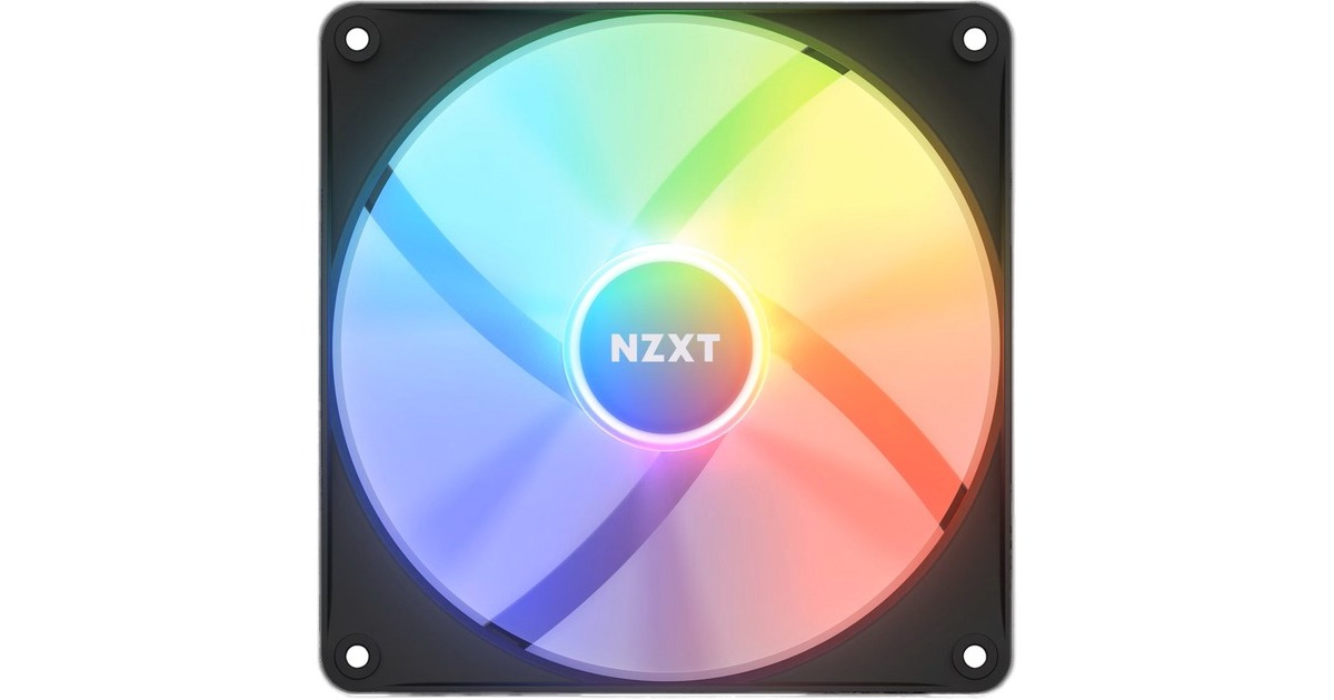 NZXTF140 RGB Core case fan  (Zwart, 140 x 140 x 26 mm, PWM, zonder controller)