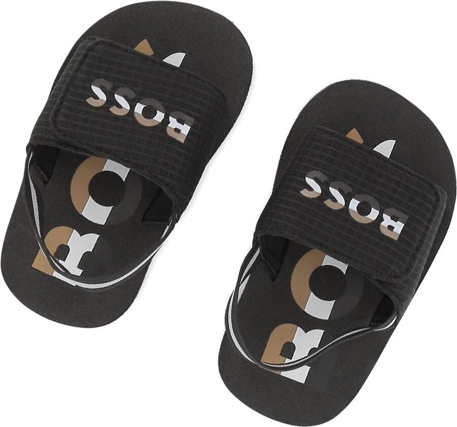 BOSS KIDS Zwarte Sandalen J53242