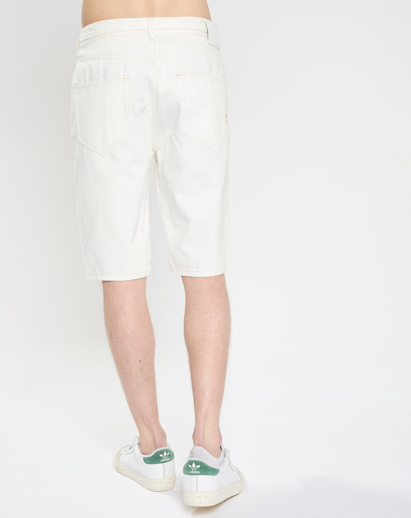 Scotch & Soda Short en Jean Regular Fit Strand Loose blanc