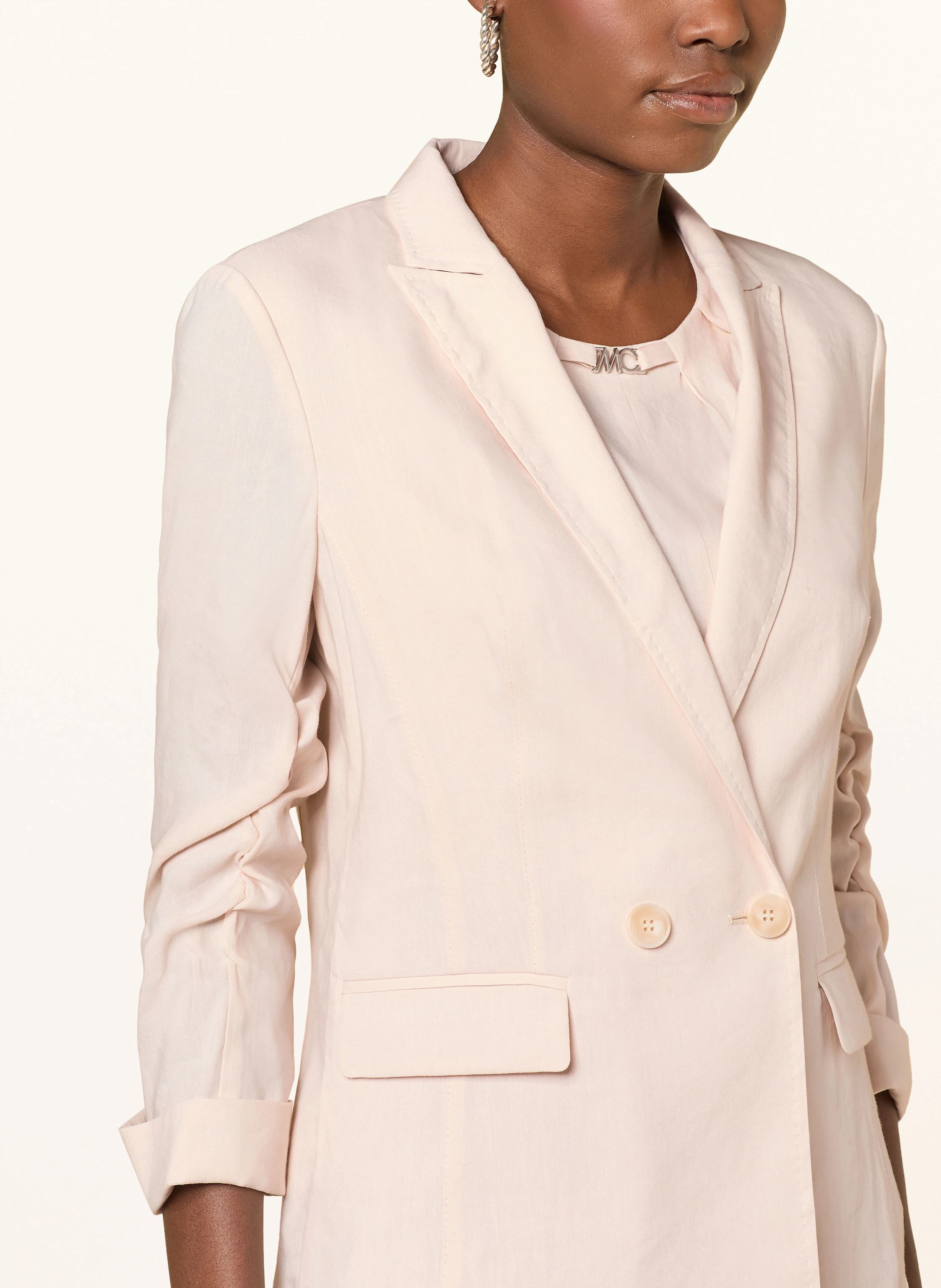 MARC CAIN Blazer mit Leinen