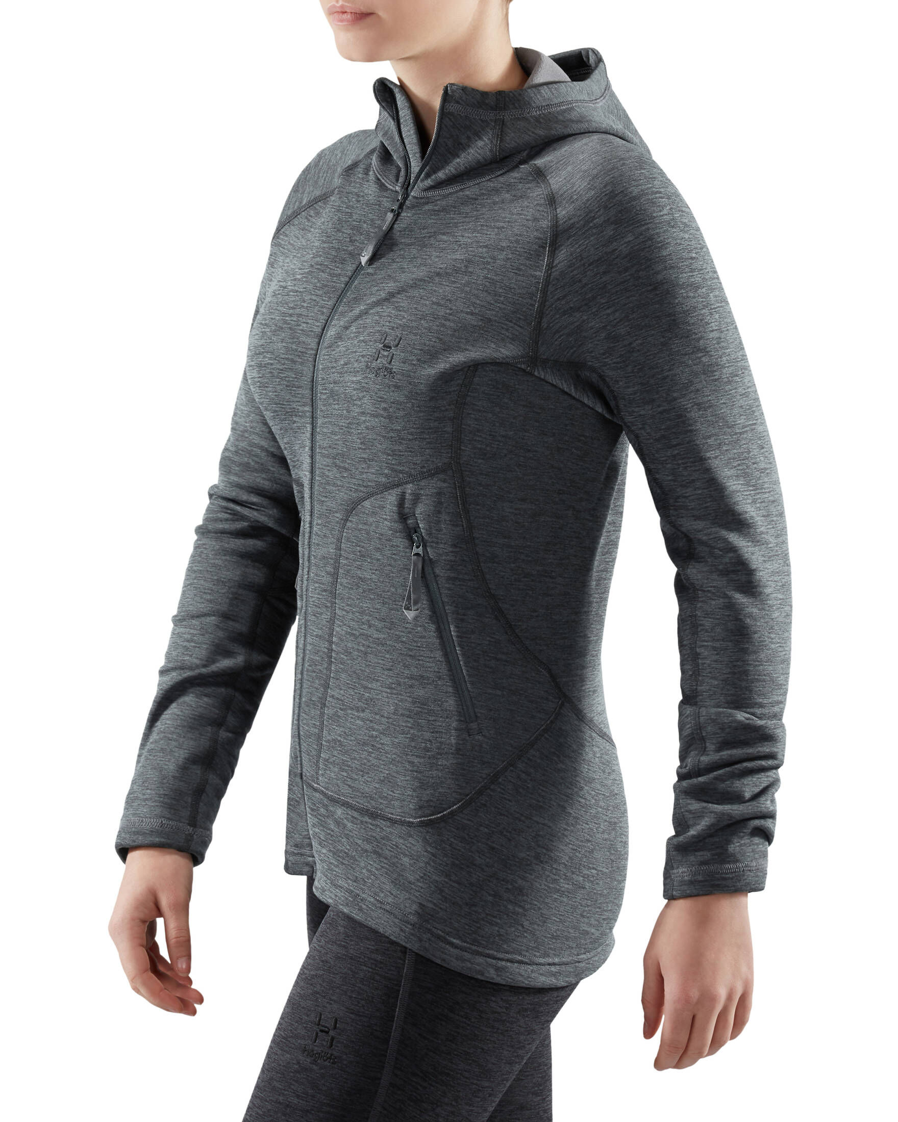 Haglöfs| Damen Fleecejacke Heron Hood