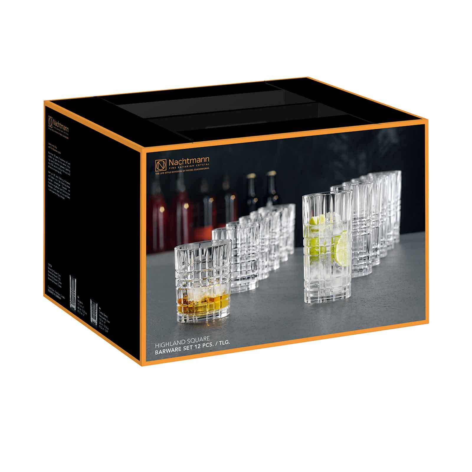 Nachtmann Bargläser Highland 12er Set