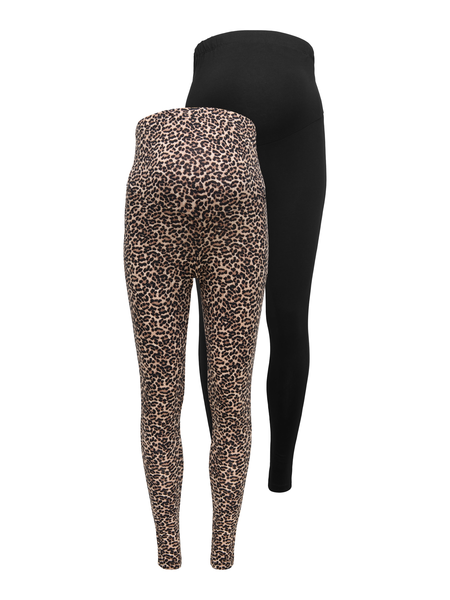 ONLY MATERNITY Umstandsleggings »OLMLOVELY NEW LEGGING 2PCK AOP JRS NOOS«