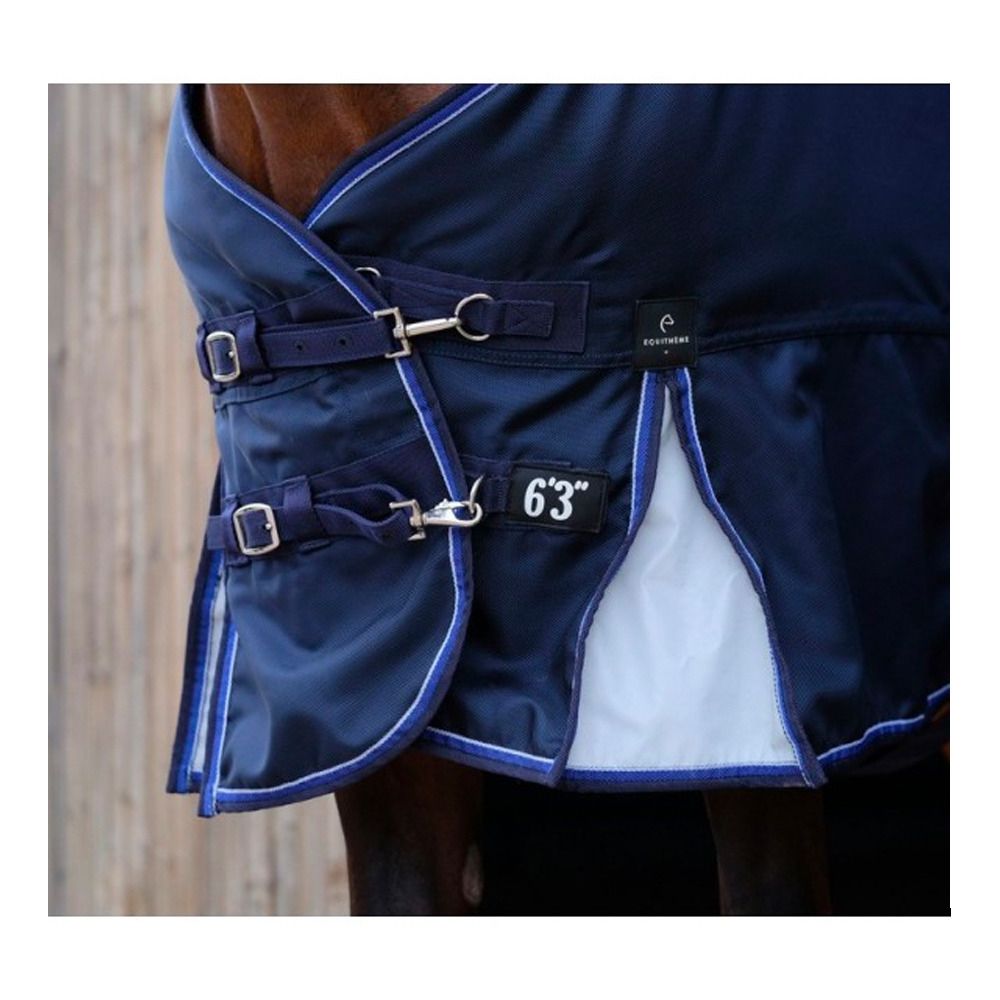 Equitheme TYREX 1680D 220G - Couverture paddock marine