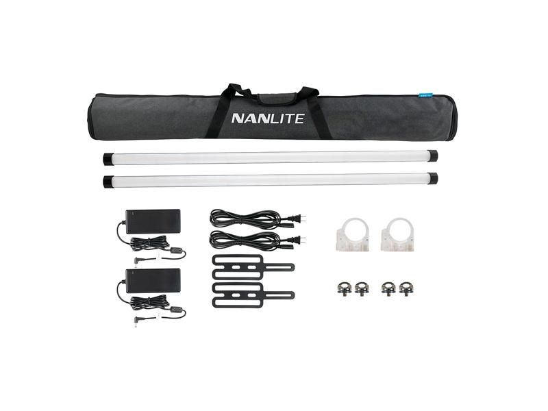Nanlite Dauerlicht PavoTube II 30X 2Kit Vielseitige LED Leuchte