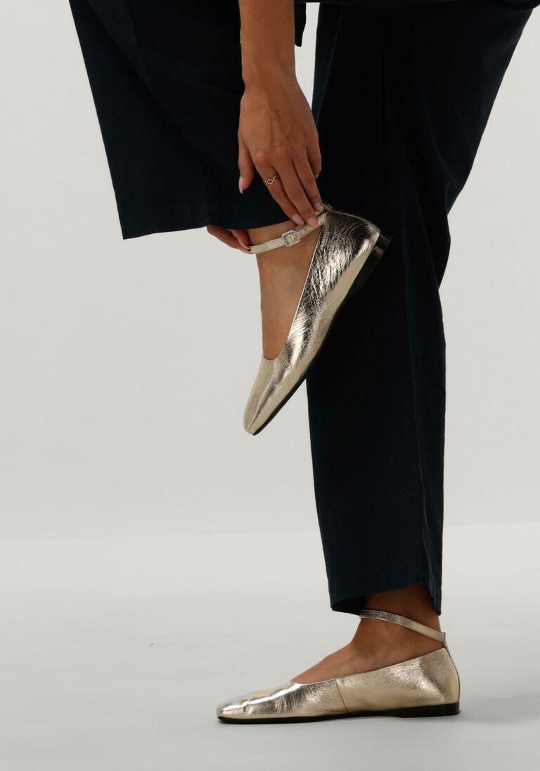 gouden vagabond shoemakers ballerina's delia