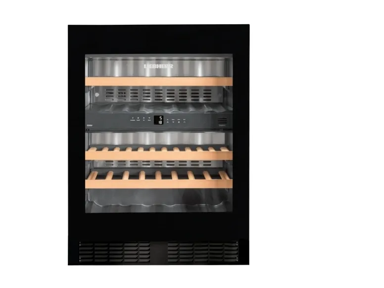 LiebHerr UWTgb 1682-26 001 Vinskab - FI, VINIDOR, 2S, B.glass, 82-87cmr
