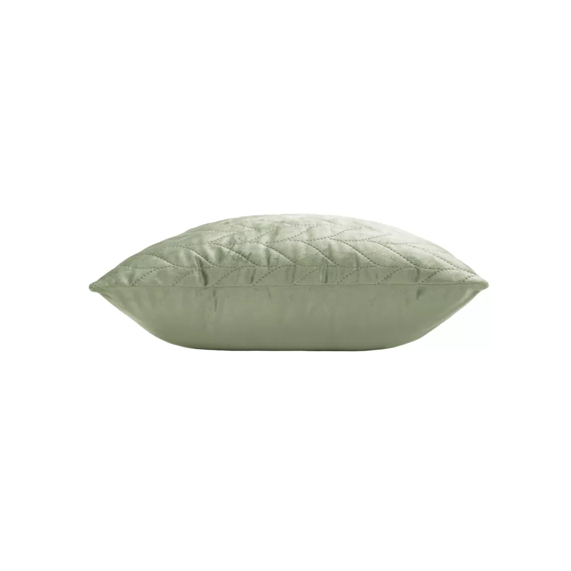 Housse de coussin carrée velours (40 x 40 cm) Daisy Vert sauge