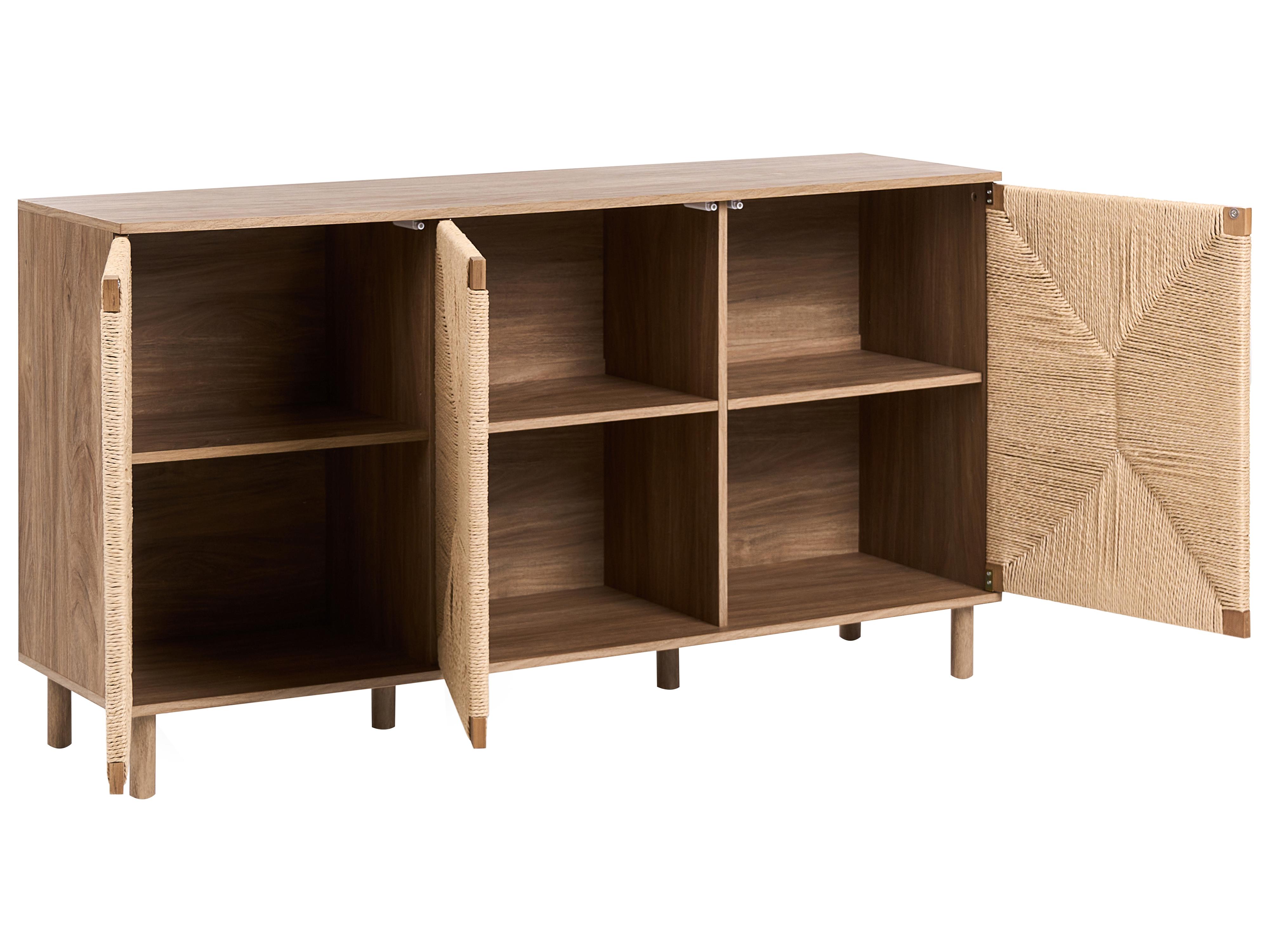Dressoir met 3 deuren BONDI Lichtbruin