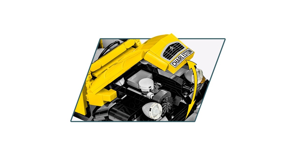COBICitroen 2CV Charleston Constructiespeelgoed  (Schaal 1:12)