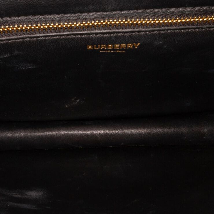 Burberry Vintage Burberry Crossbody Bag Black