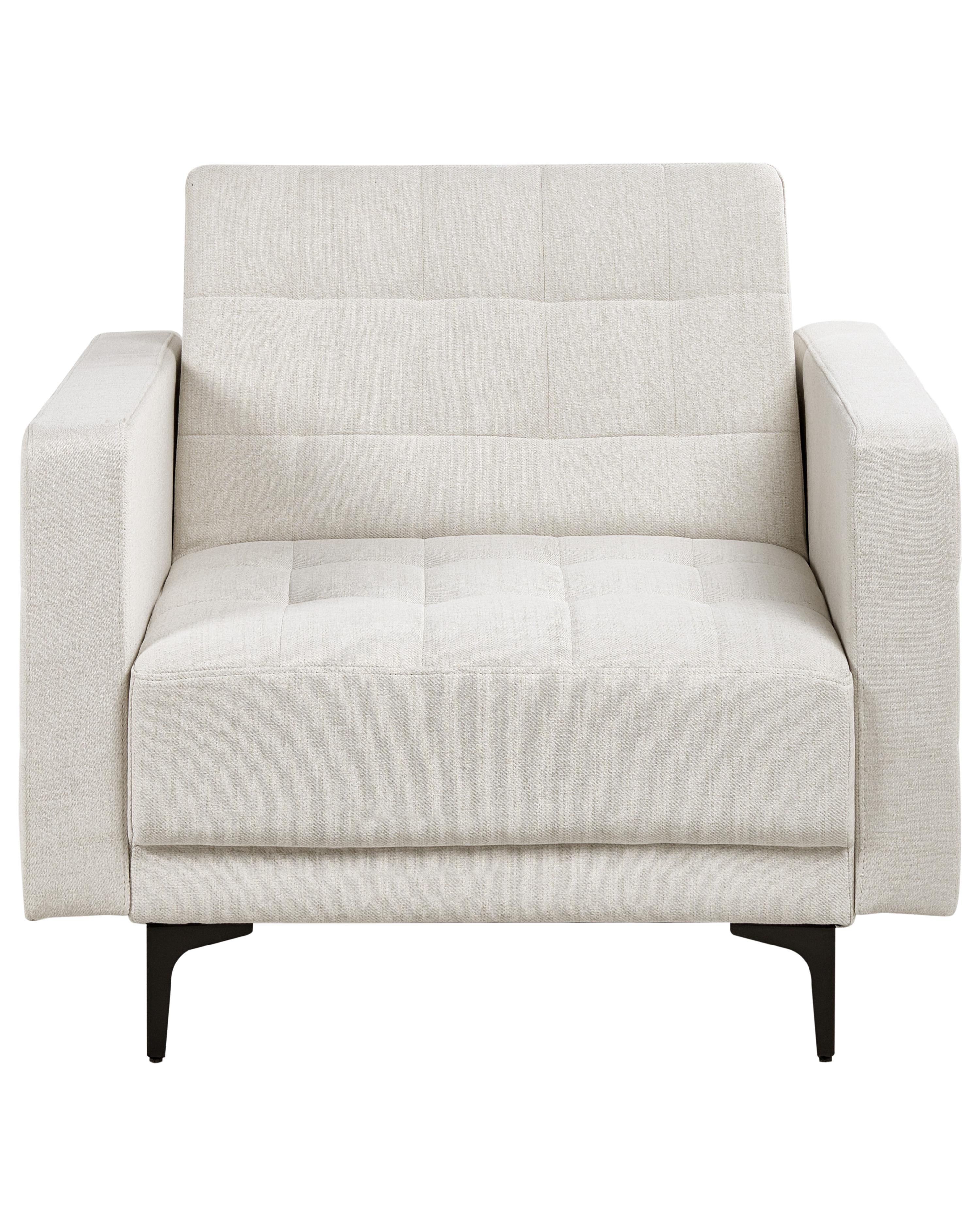 Fauteuil ABERDEEN Stof Gebroken wit