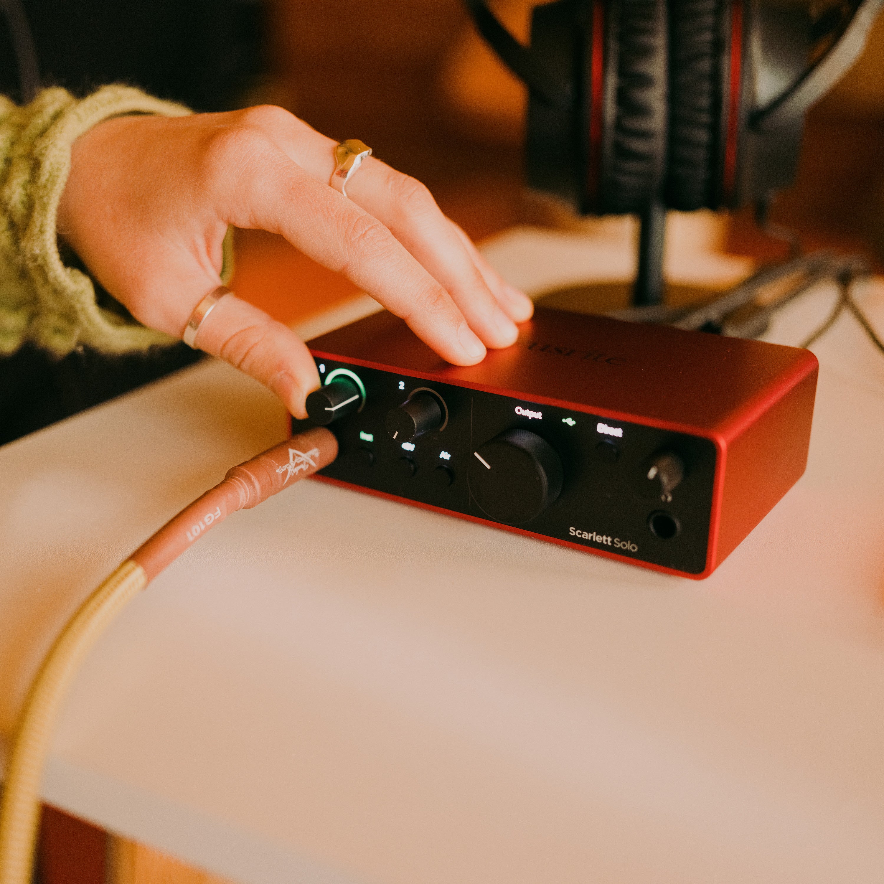 Focusrite Scarlett Solo 4th gen audio interface