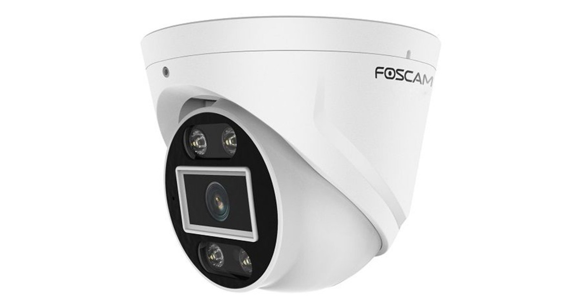 FoscamT5EP, 3K QHD PoE IP turret camera  (Wit)