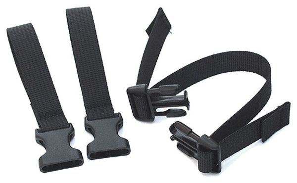 Sangles Ortlieb Fastening Straps (3 Pièces) pour Sacoche de Selle Ortlieb Noir