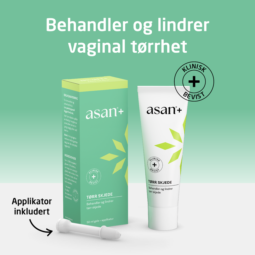 Asan  tørr skjede 50 ml