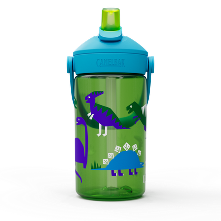 THRIVE FLIP STRAW Trinkflasche KIDS  hip dinos  Kids 4dl