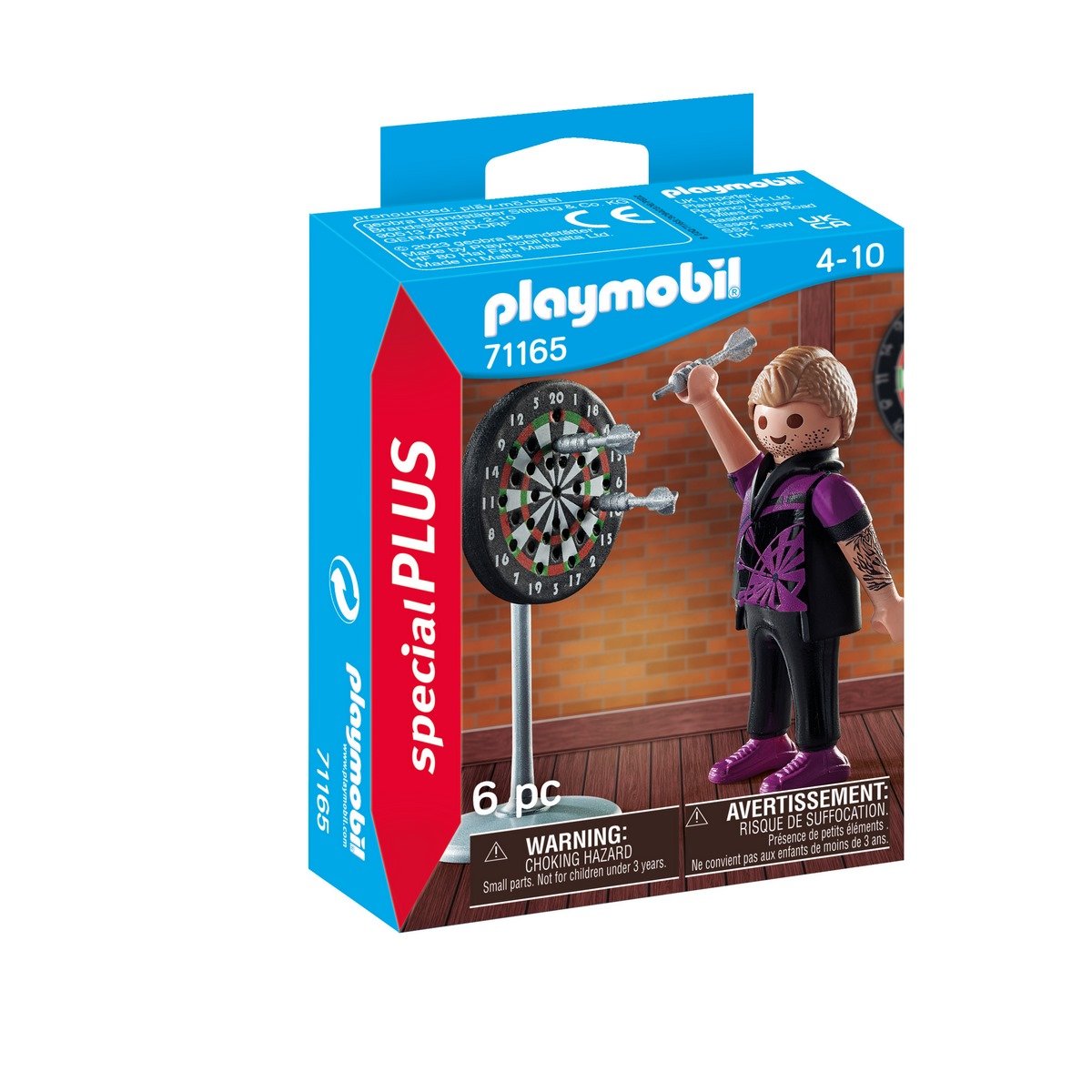 Joueur de fléchettes Playmobil Spécial Plus 71165