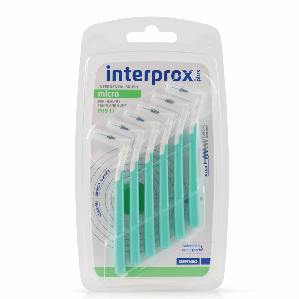 3x Interprox Ragers Plus Micro Groen PHD 1.16 stuks