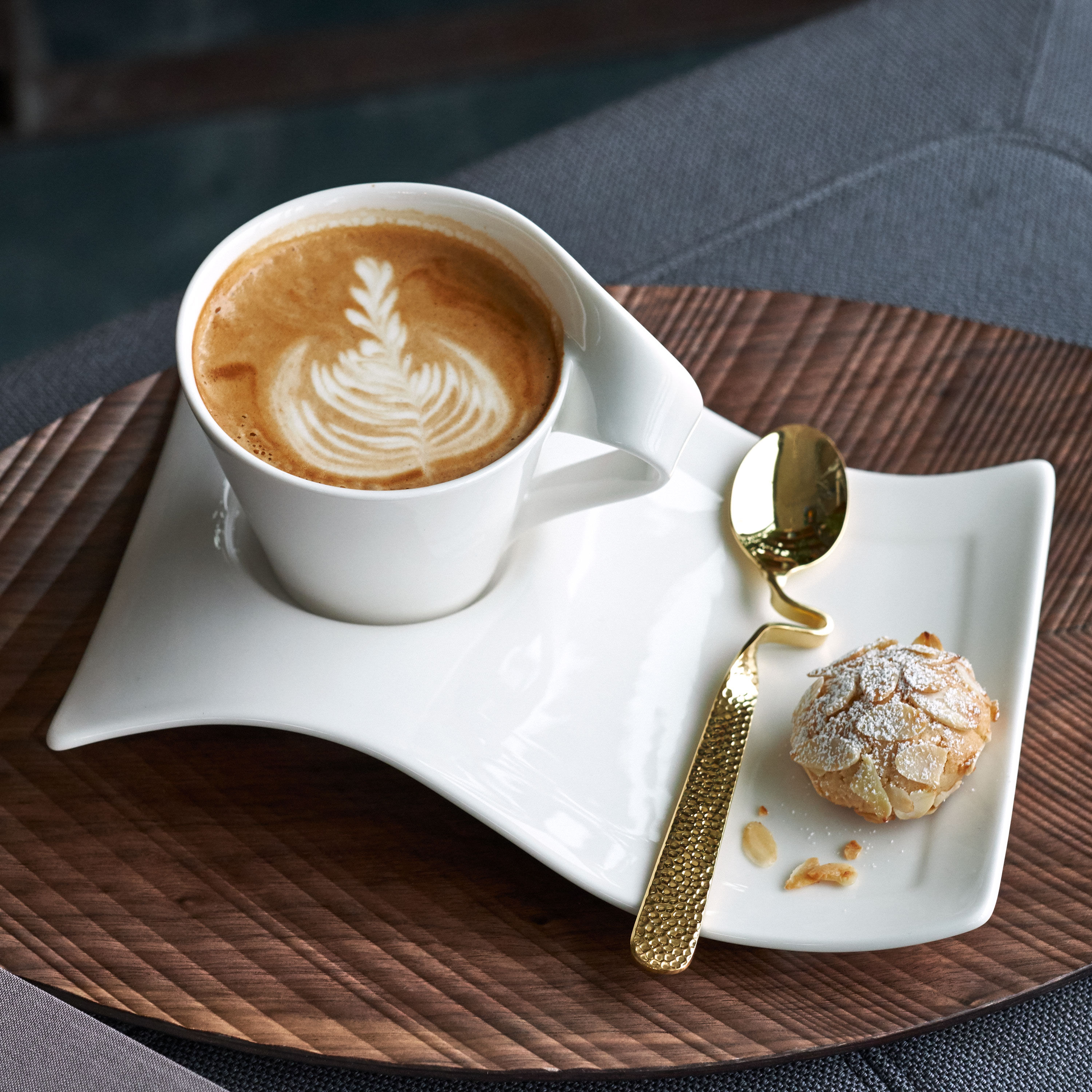 NewWave Cappuccino cup White, 5.1 oz, Premium Porcelain