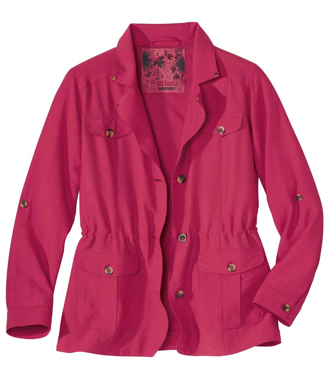 Veste Saharienne Fushia