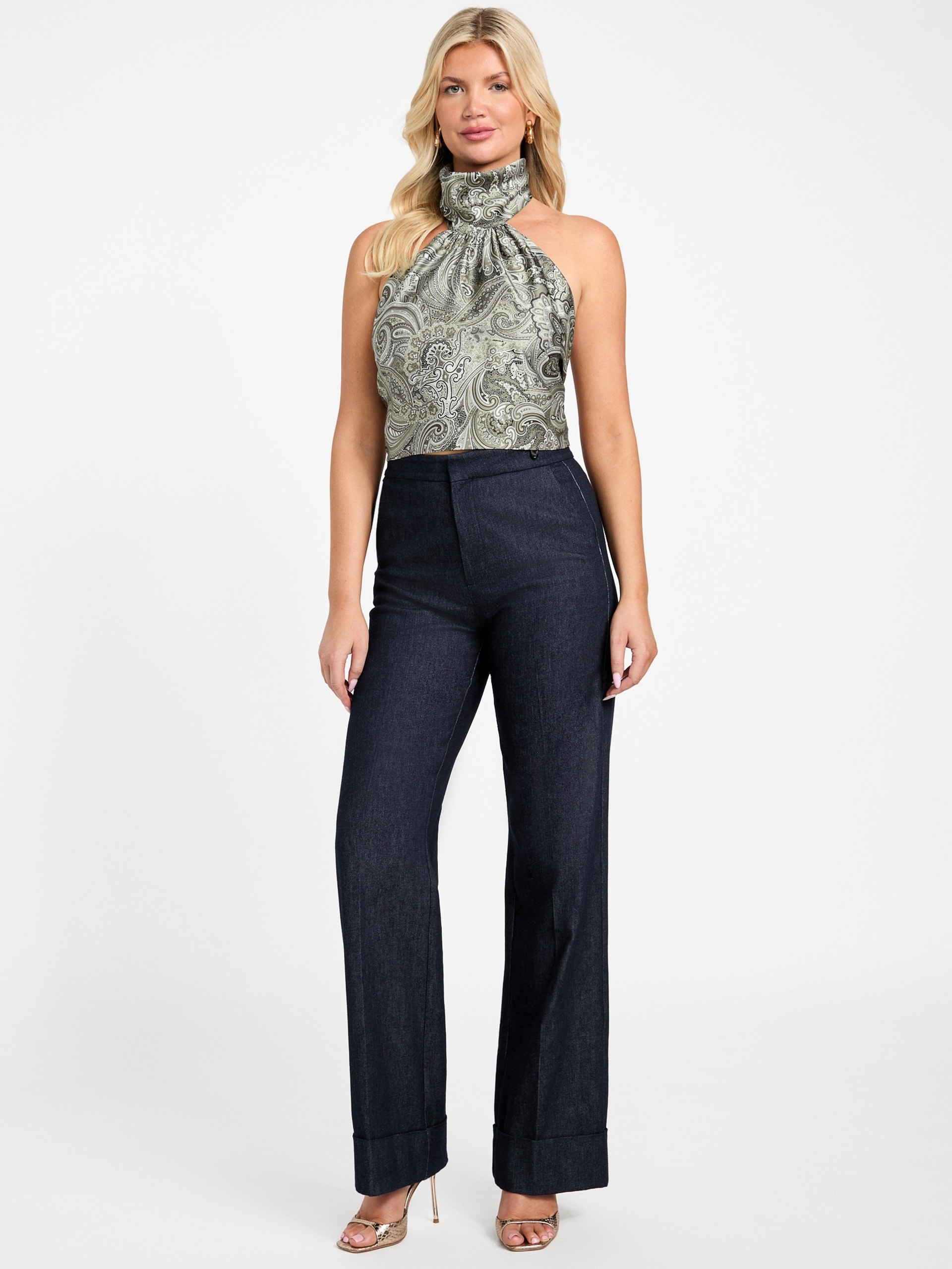 Blusa com estampa de tesouro
