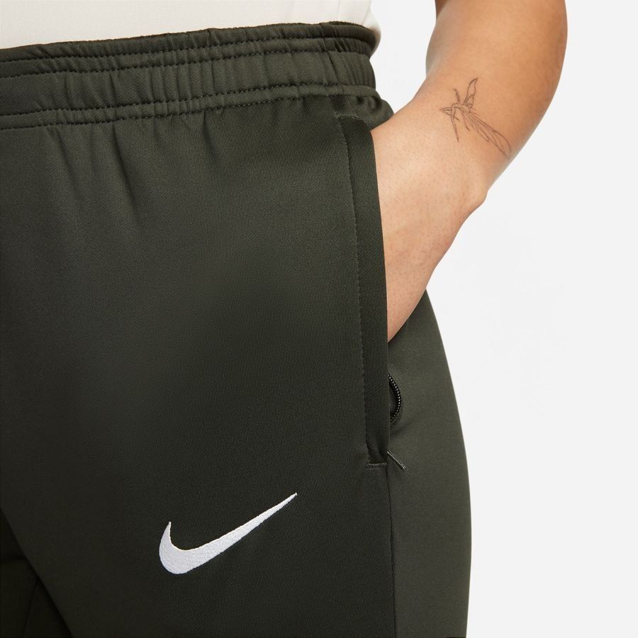 FC Barcelone Bas de Survêtement Dri-FIT Strike - Vert/Blanc Femme