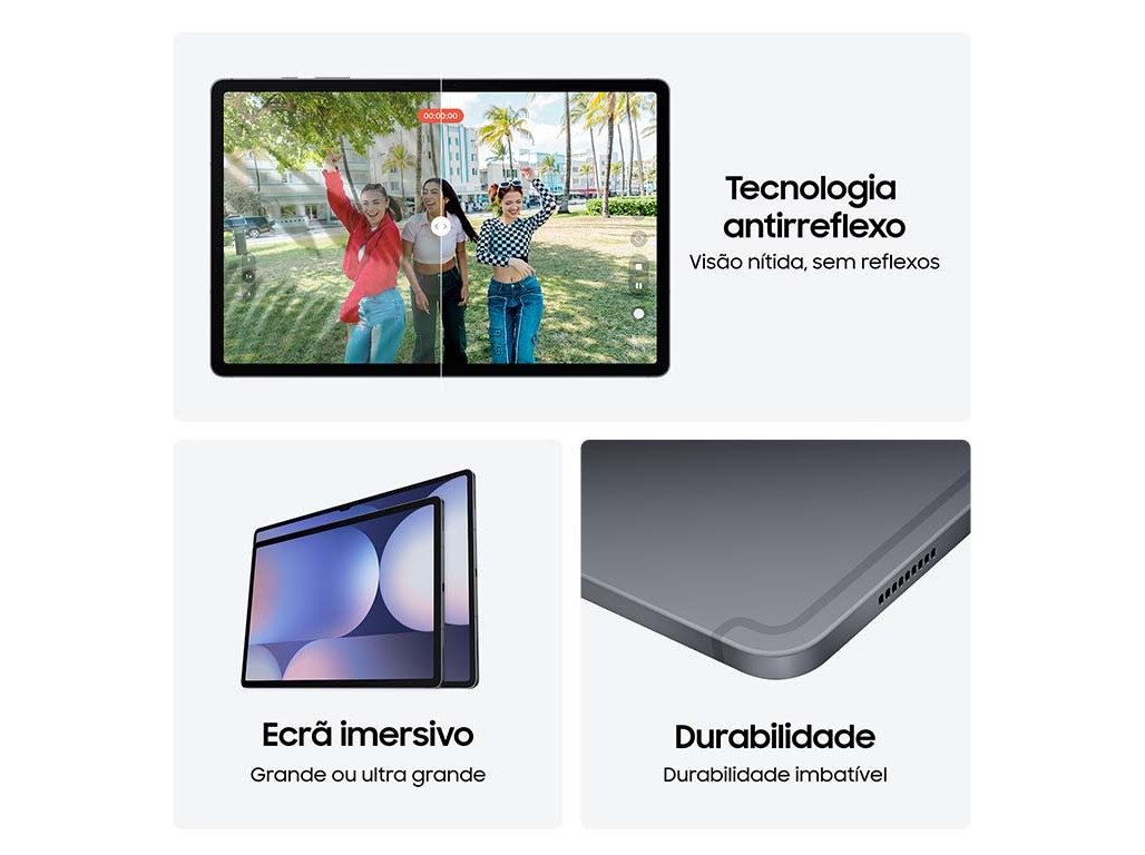 TABLET SAMSUNG GALAXY TAB S10  CINZA 512GB