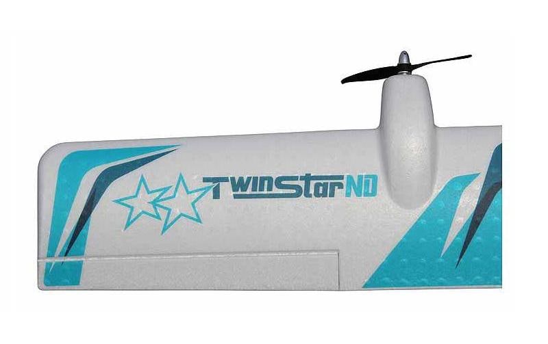 Flugzeug Twinstar ND Bausatz<br>Motorflugzeug