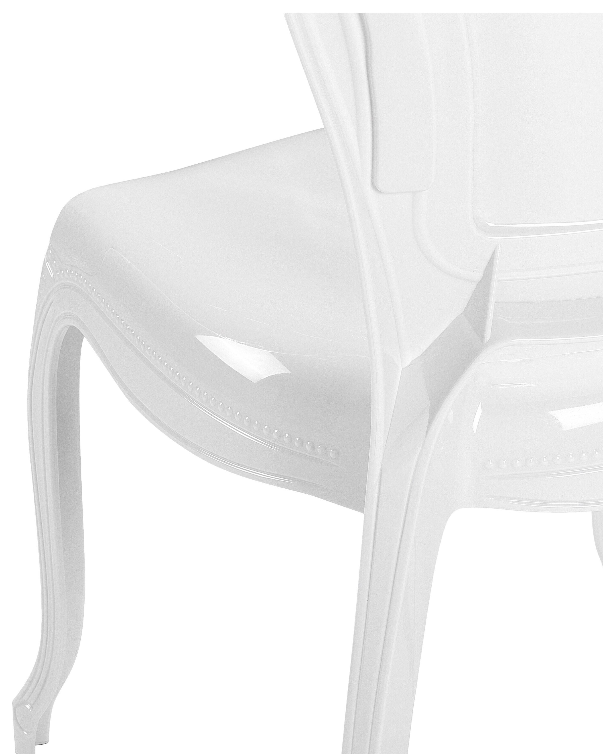 Set van 2 eetkamerstoelen VERMONT Wit